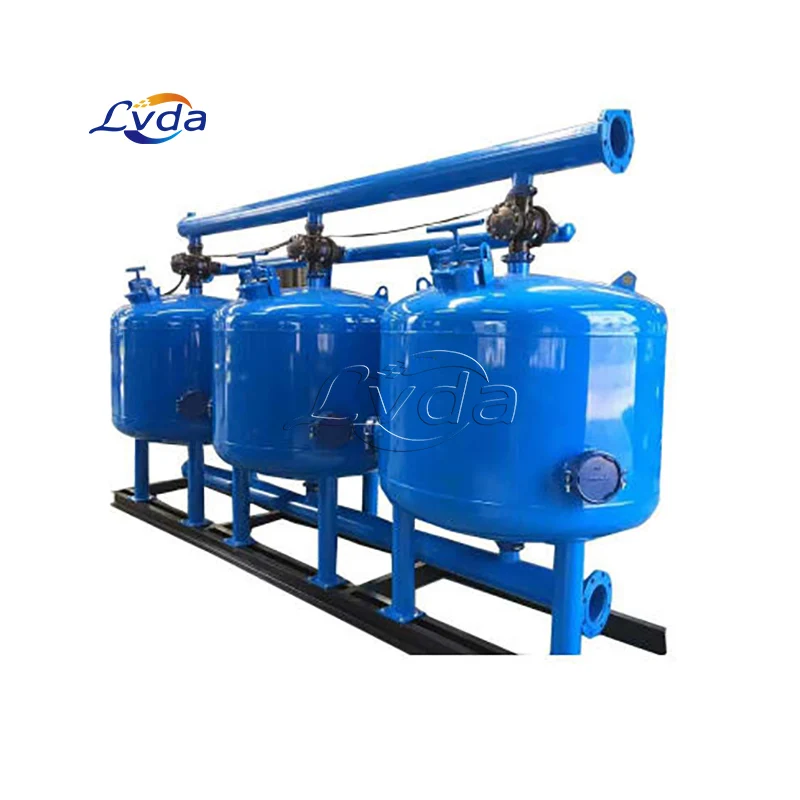 New farm water filtration agriculture drip irrigation sand filter system