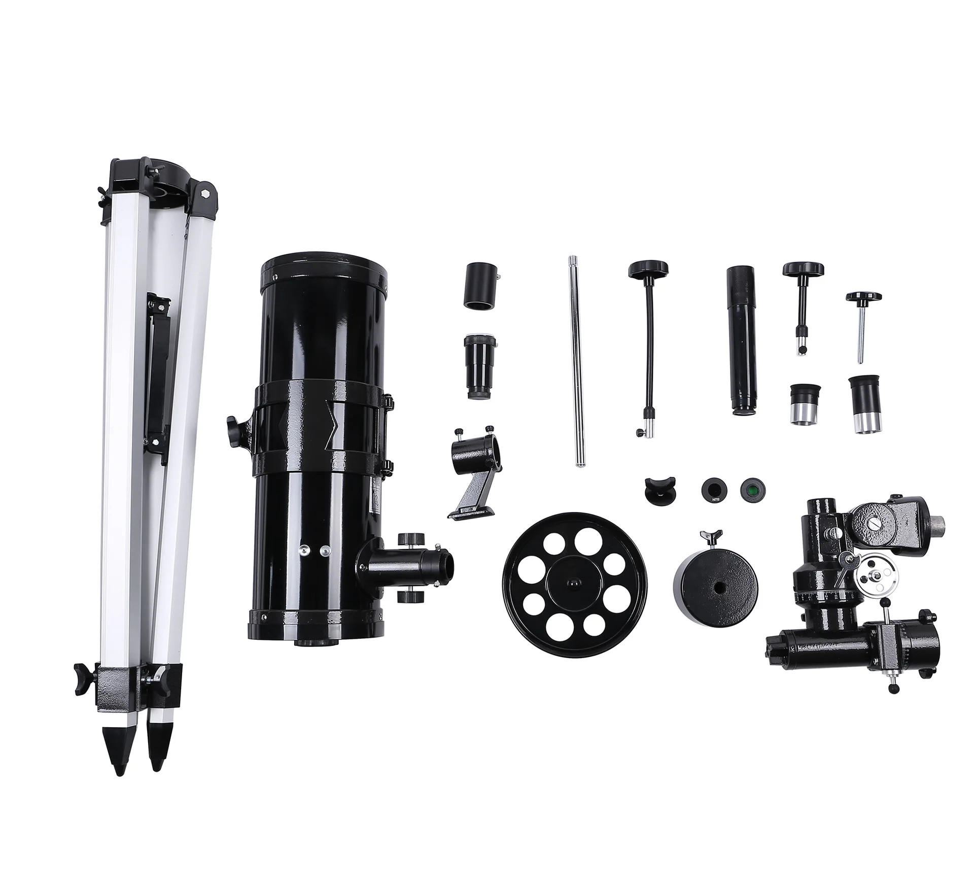 Астрономический телескоп с апертурой 114 мм и регулируемым