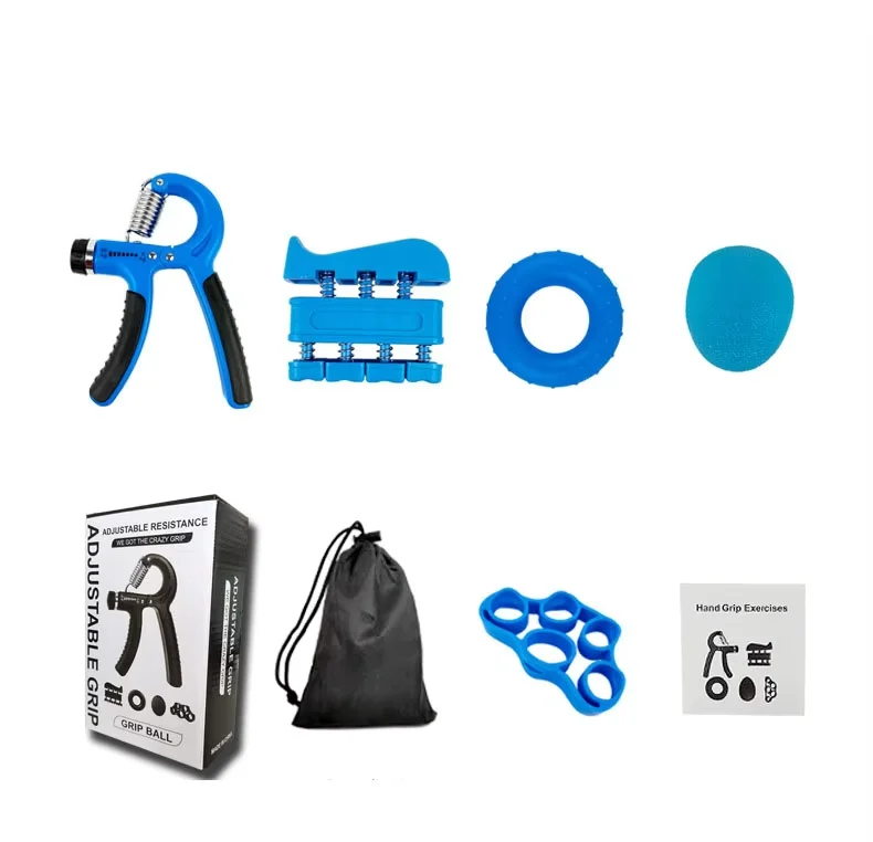 Wholesale Fitness Exercise Oem Bodybuilding Training Handgrip 60kg Adjustable Hand Grip Strengthener