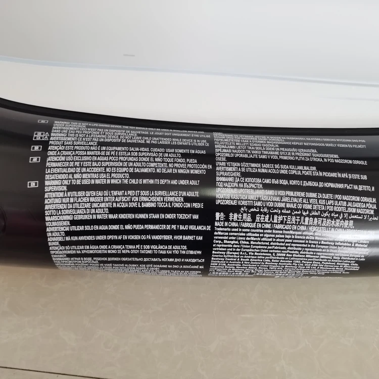 Wholesale New Product Kids Wave Ride-on Raft Toys 2 Person Inflatable Jet Ski Pool Float For Swimming Pool