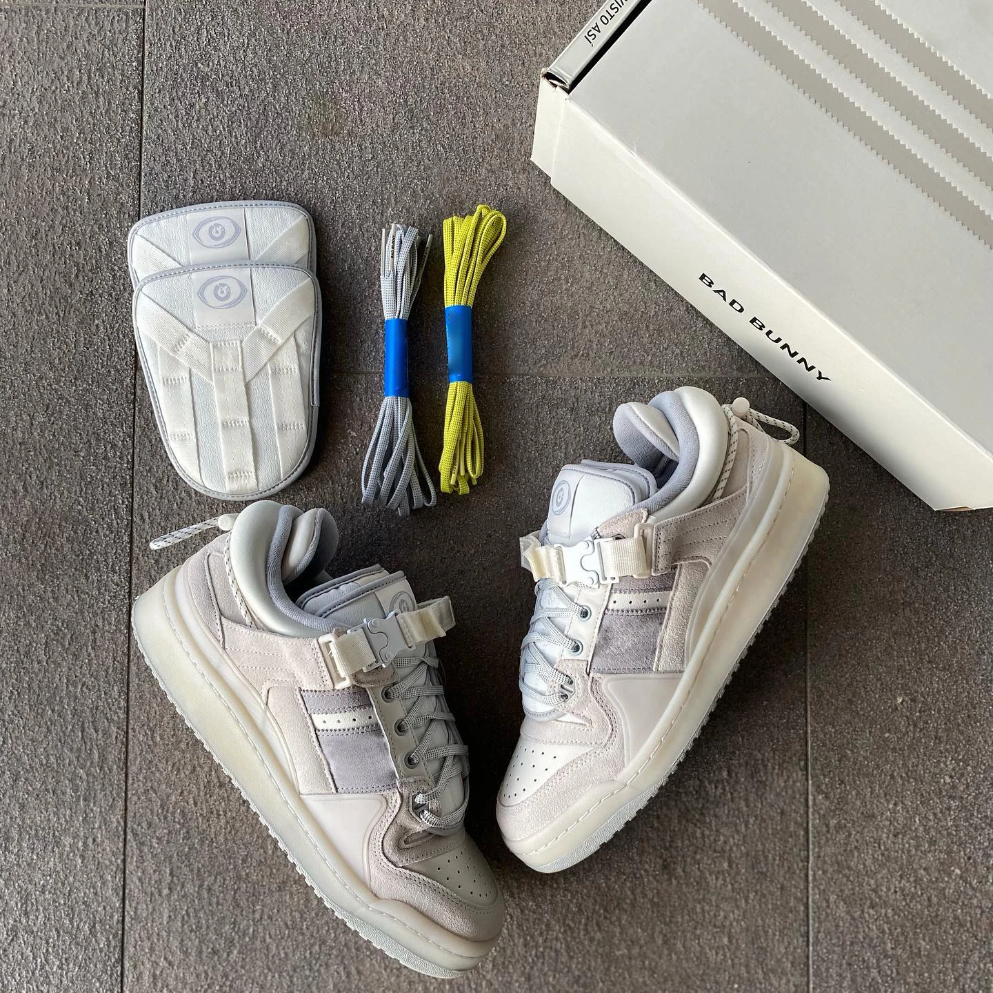 Forum Low Casual Running Shoes Original Bad Bunny Buckle BrownDesigner Bright Blue  Mens Women Platform Sneakers Sports Trainers