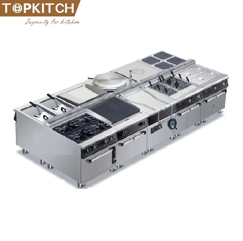 Reliable Warranty Support Free Design Layout Kitchen Restaurant Equipment for Kitchen Project and Hotel Project