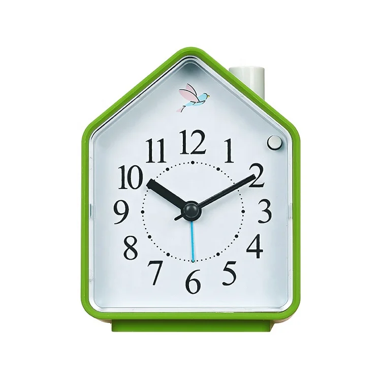 
 Мини-шейкер с зеленым оленем для кухни, футбольной кровати, стеклянная Подушка с сенсорным светом, новинка, пользовательский радиоприемник с животными, ce, Настольный будильник для путешествий  