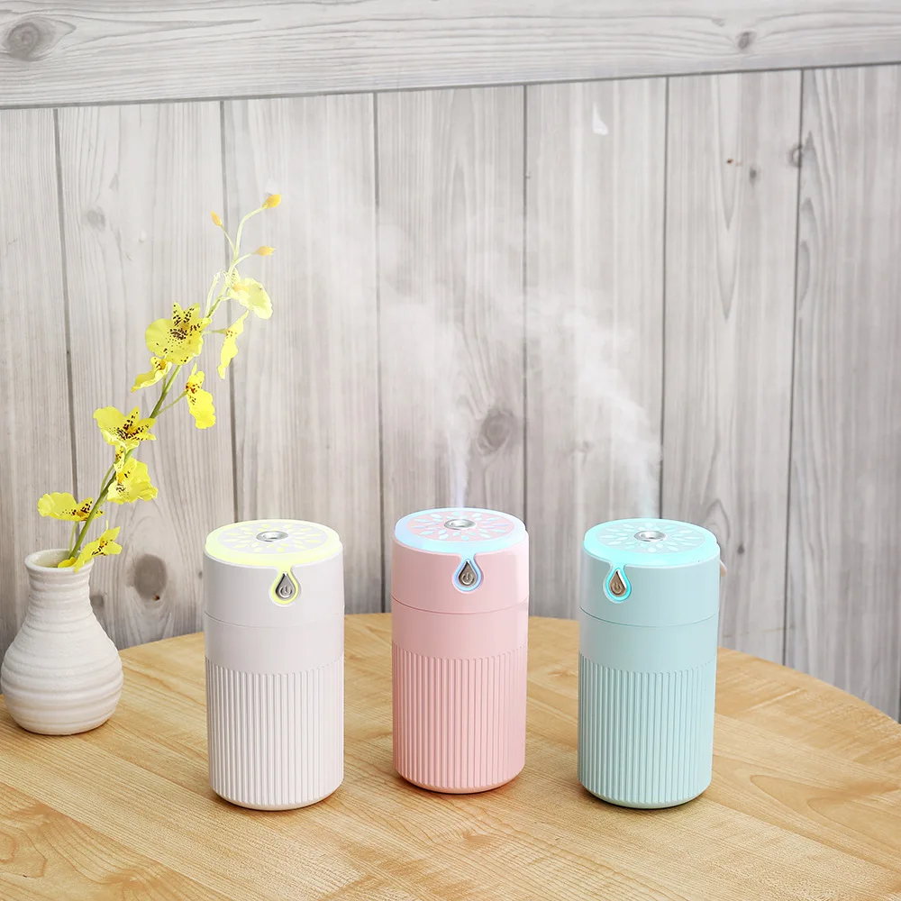 new products 2020 innovative product for home,bottle humidifier ultrasonic with sever lights  for indoor