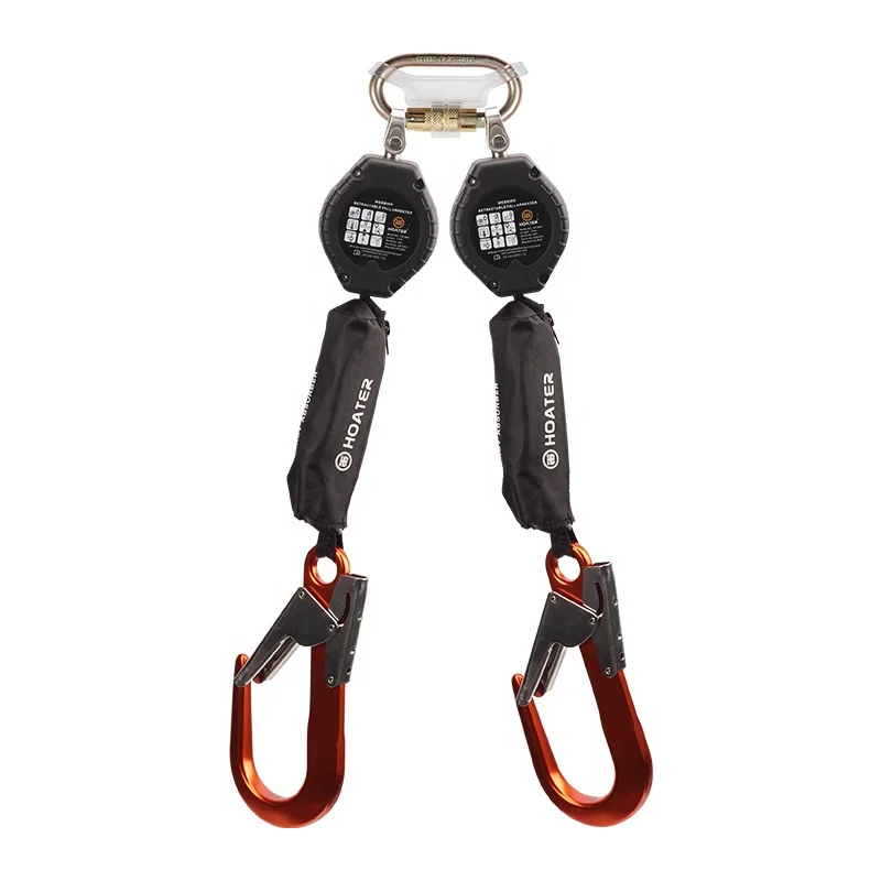 High strength webbing 100kg retractable fall arrester antifall safety device