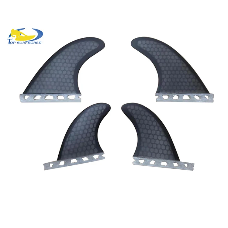 
Good quality colorful fiberglass surfboard fin with honey comb 