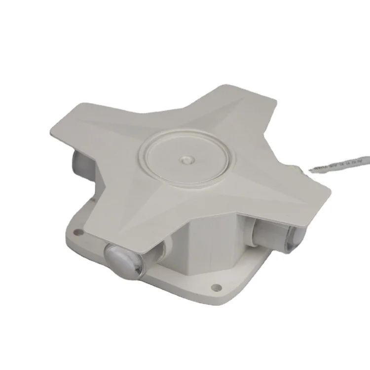 Unique Shape Led Wall Lamp Across Light Plastic Housing in Living Room Bed Room Building Wall Lighting Modern Wall Lamp 4w/7w/21