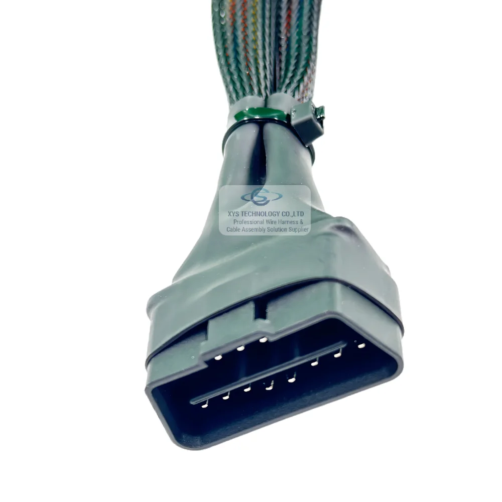 Custom OBD Splitter Cable OBD 16pin male to female Y Shape  Cable