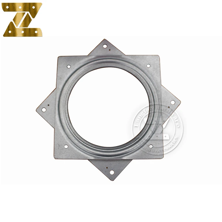 4 inches lazy susan hardware plate metal full ball bearing turntable swivel plate furniture accessories