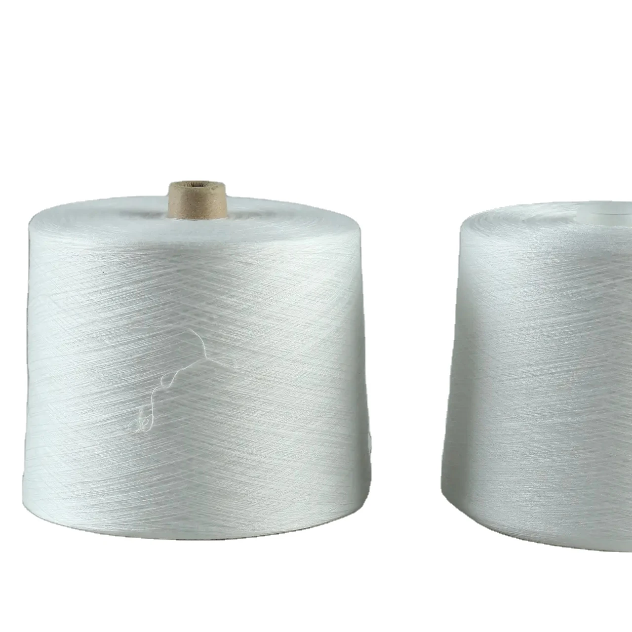 Recycled Grade AA Ity Yarn 135D/108f 100% Polyester Yarn Raw White Semi Dull