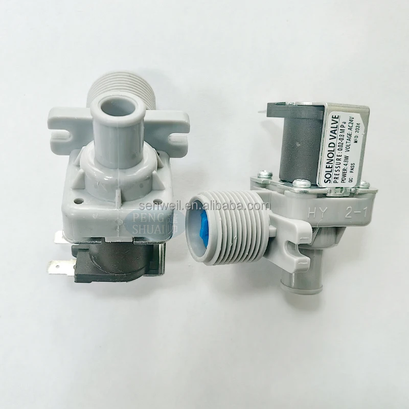 AC24V DC24V 220V водяной электромагнитный клапан впускной большой стиральной машины