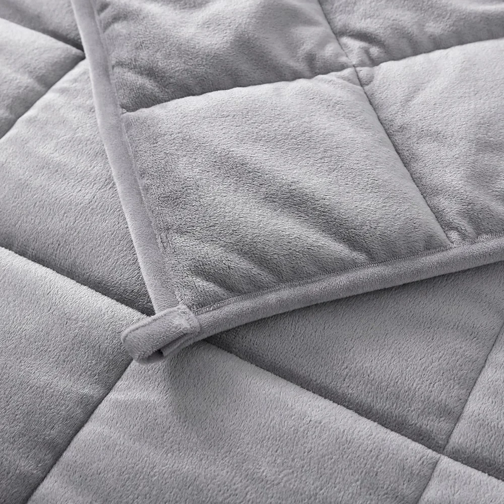 Panic Buying High Quality Cooling Therapy Weighted Blanket  for Anxiety Relief Use Quilted Technique