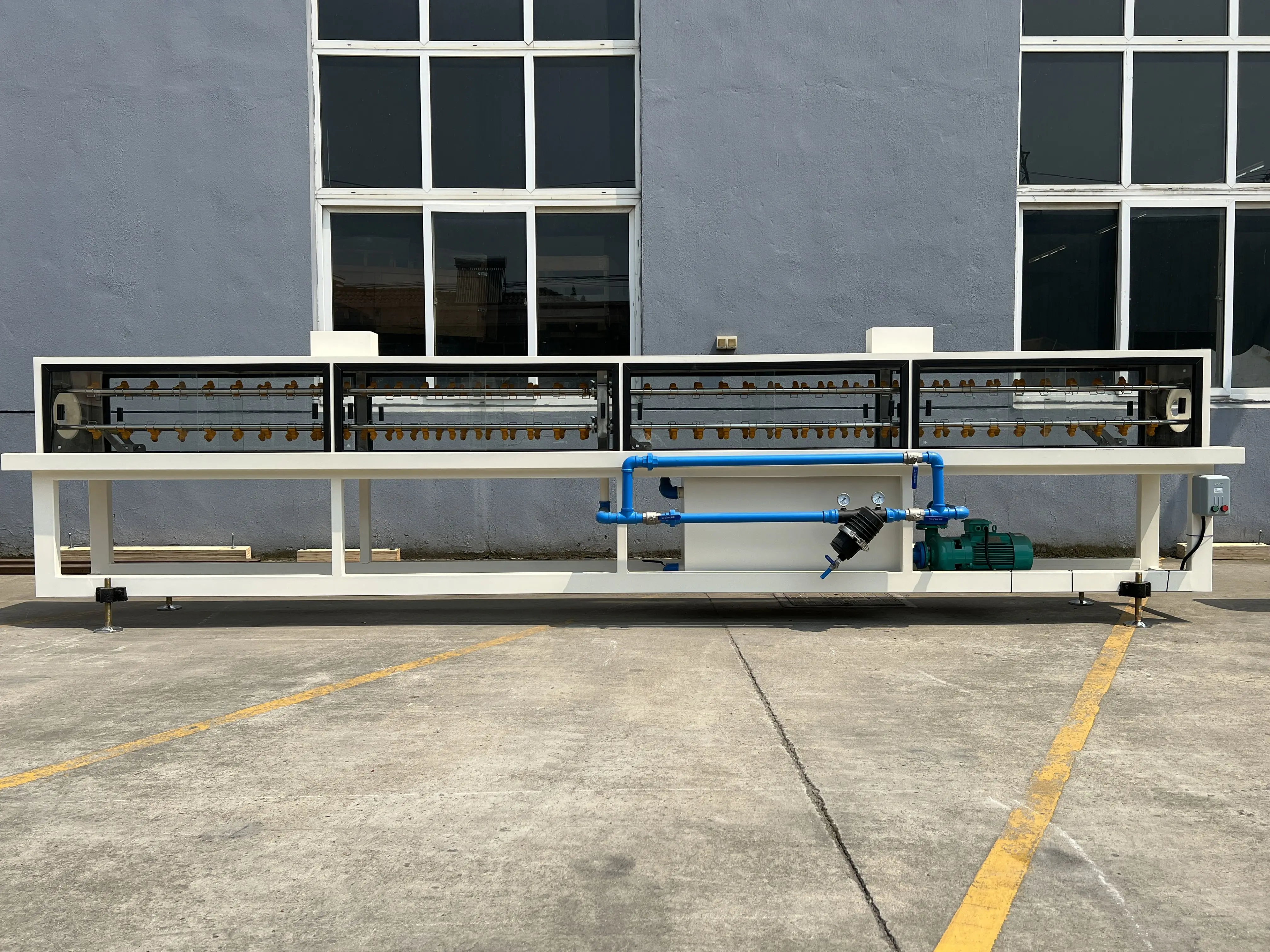 High speed PE HDPE Plastic Pipe Extrusion Line PE Pipe Making Machine with winder