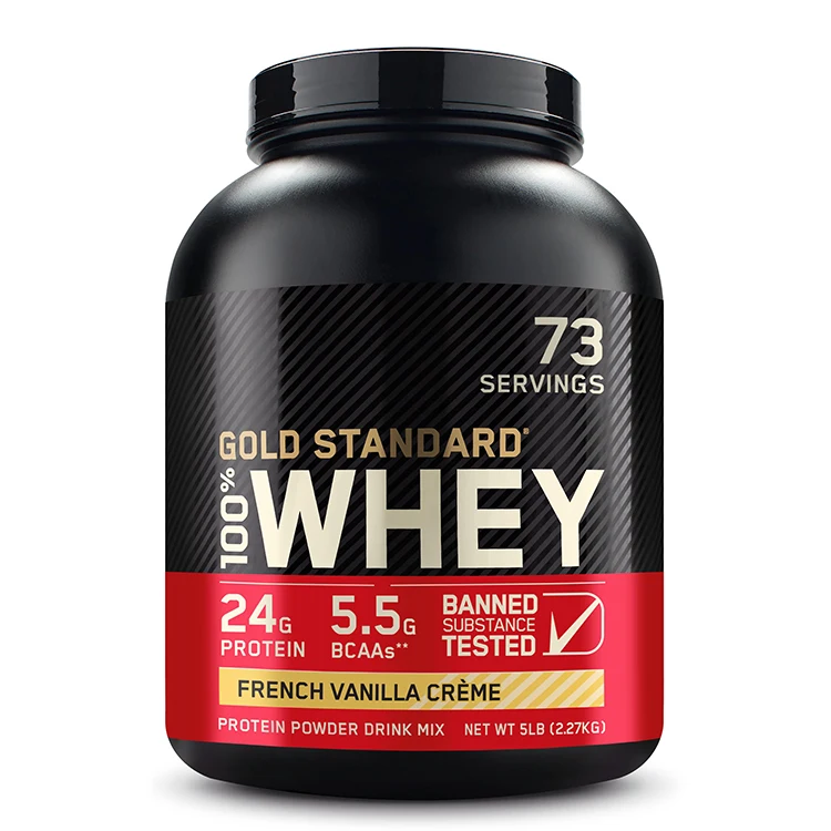 Optimum Gold Standard 100% Chocolate Bulk Whey Protein Powder Packaging Nutrition