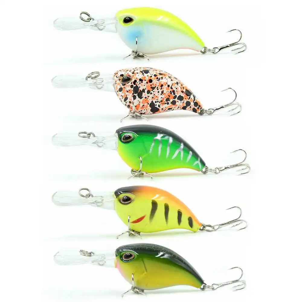 60mm 4.3g Unpainted Crank Bait Fishing Lure Body Blank Lure