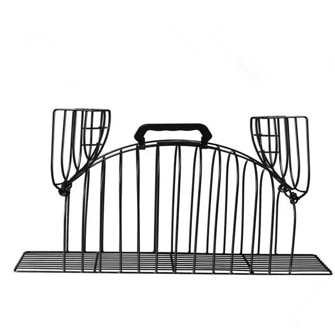 Factory wholesale hanging cage bowl for pet birds anti-turnover stainless steel feeding food drinking feeder in China