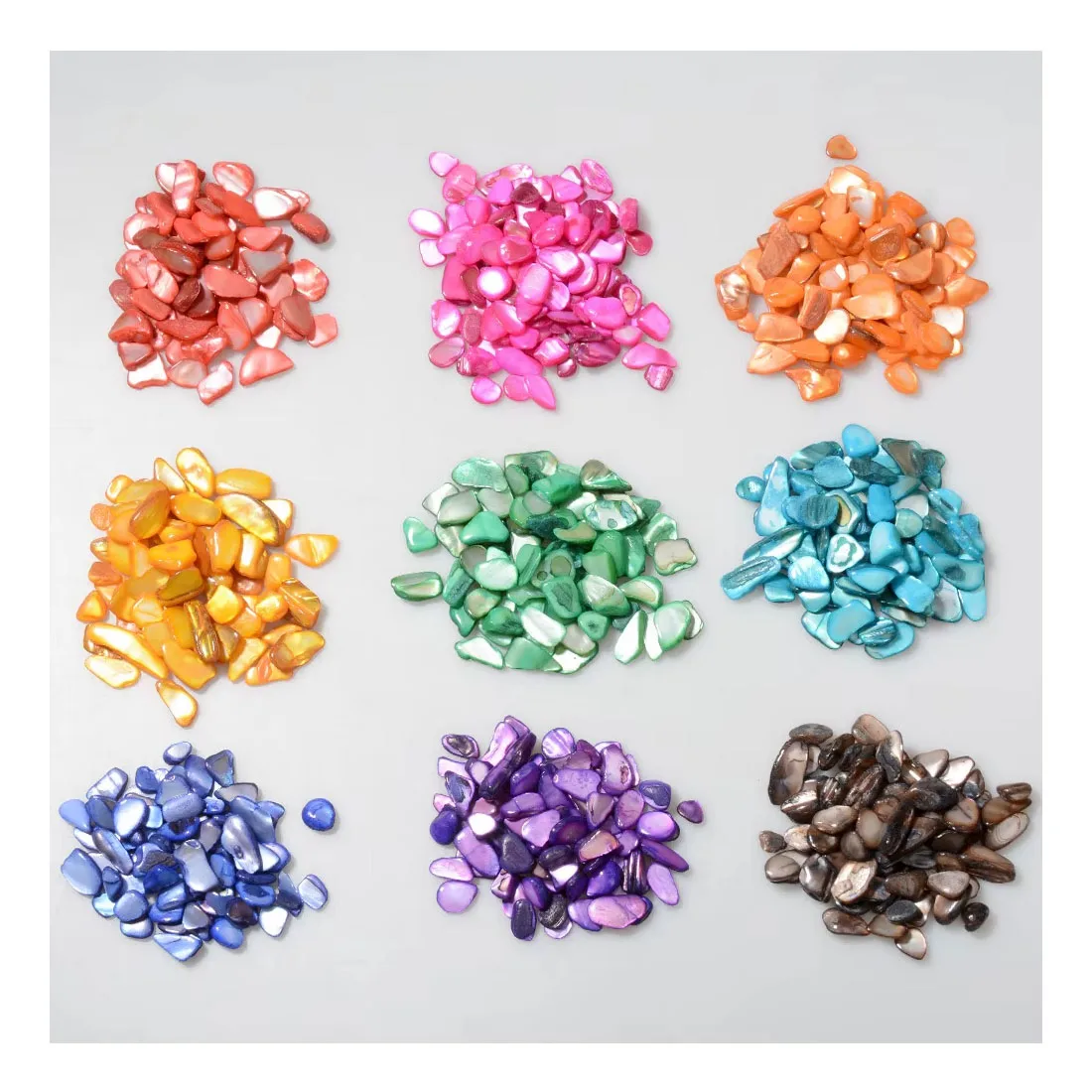 Colourful Shell Fragments Dispersion Particles Irregular Handmade Decorative Art Particles Supplies Crafts Materials Sea Shells