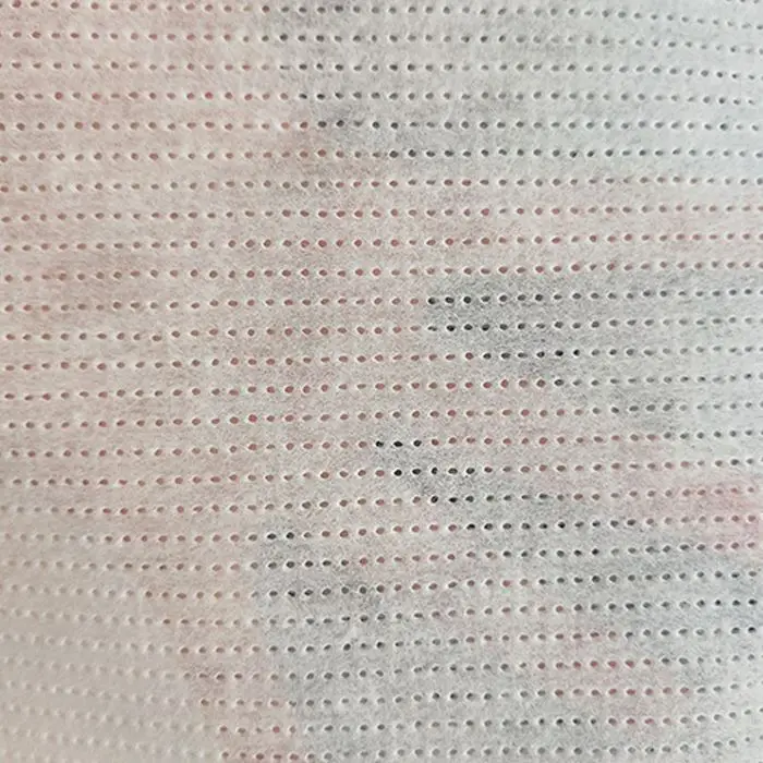 
Embossing Pearl Shape-punched Hot Air Through Spunbond Nonwoven Fabric Roll 