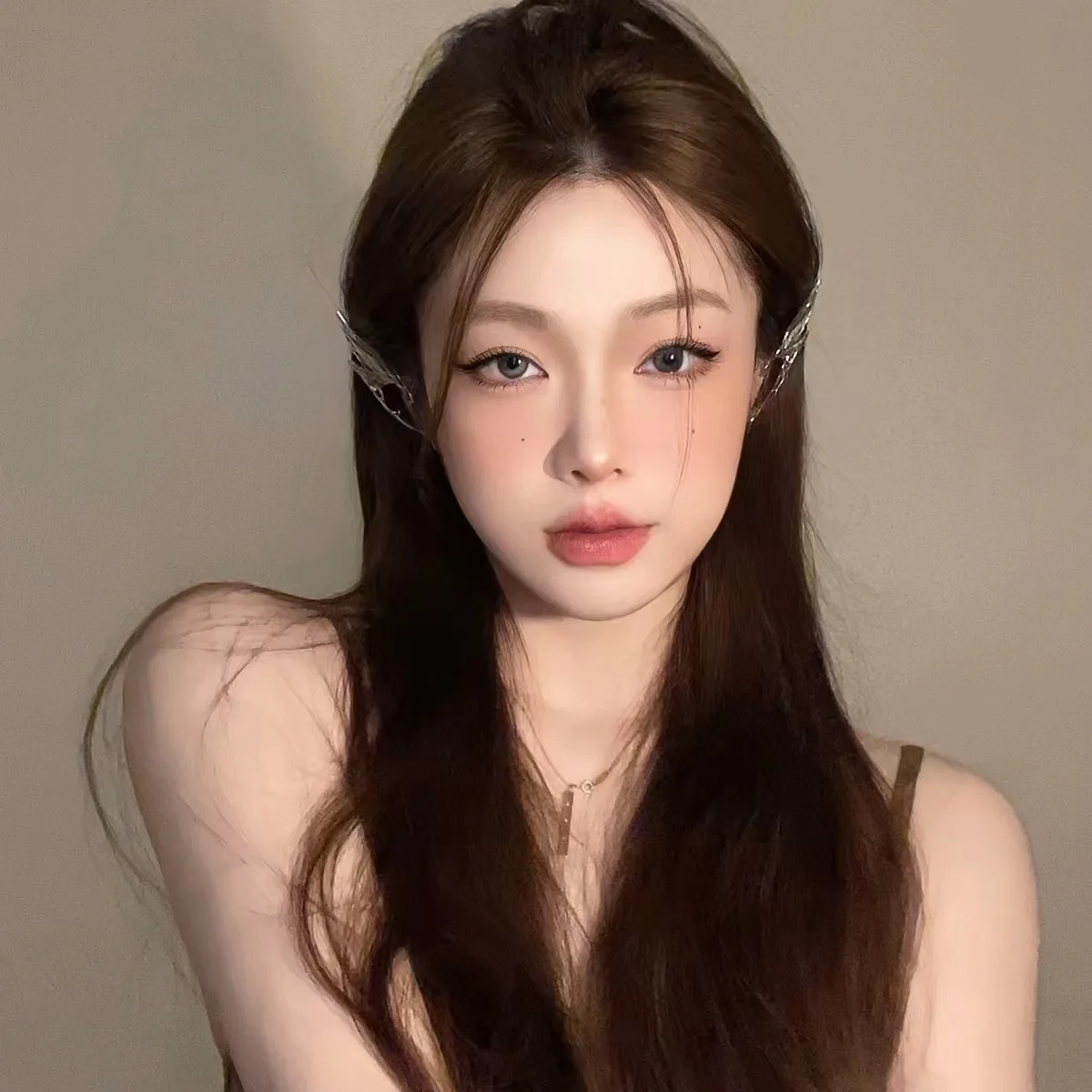 Elves Ear Cuffs 2pcs Non-Pierced Cat Ear Wrap Hollow Cartilage Climber Earrings Punk Hip Hop Clip on Earrings Gift for