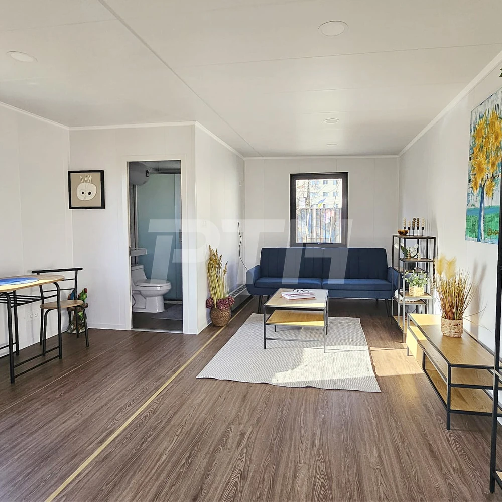 PrefabX Flip Mini  26 sqm expandable Assemble Well in 8 Hours Modular container smart House