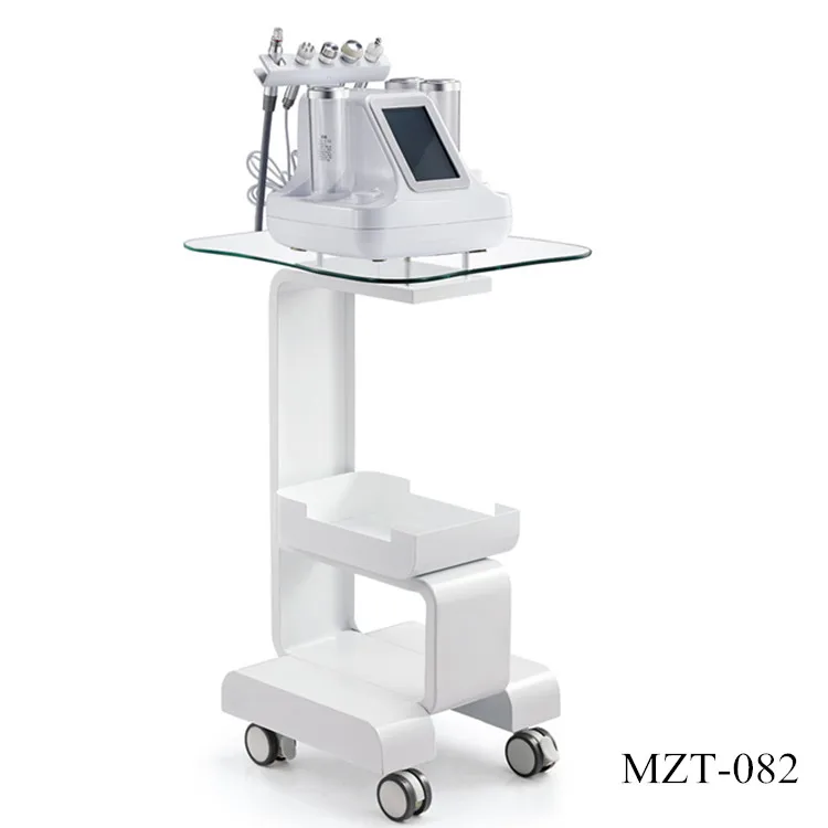 Beauty salon equipment trolley bubble carts water light skin management storage bracket mobile nail cart