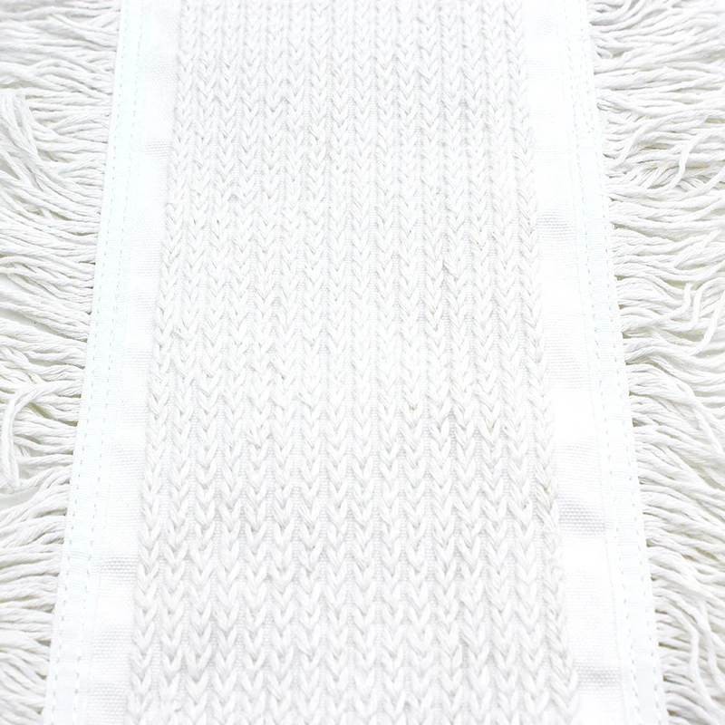 Factory Wholesale Microfiber Cotton Blend Tufting Flat Mop Commercial Cleaning String Mop Pad Microfiber Wet Mop