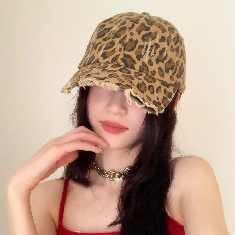 2024 Fashion Leopard Baseball Caps For Women Men Outdoor Sports Cap Casual Luxury Designer Caps Hats