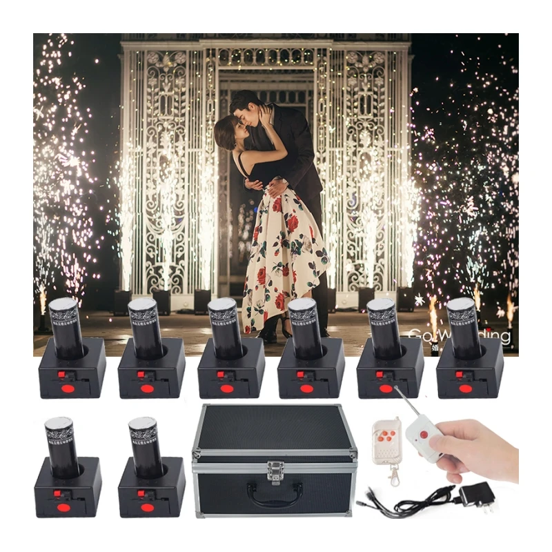 Factory Customized Fireworks Igniter Can Be Used For Stage Wedding Party Fireworks Igniter 2 Control 8 Rechargeable Model