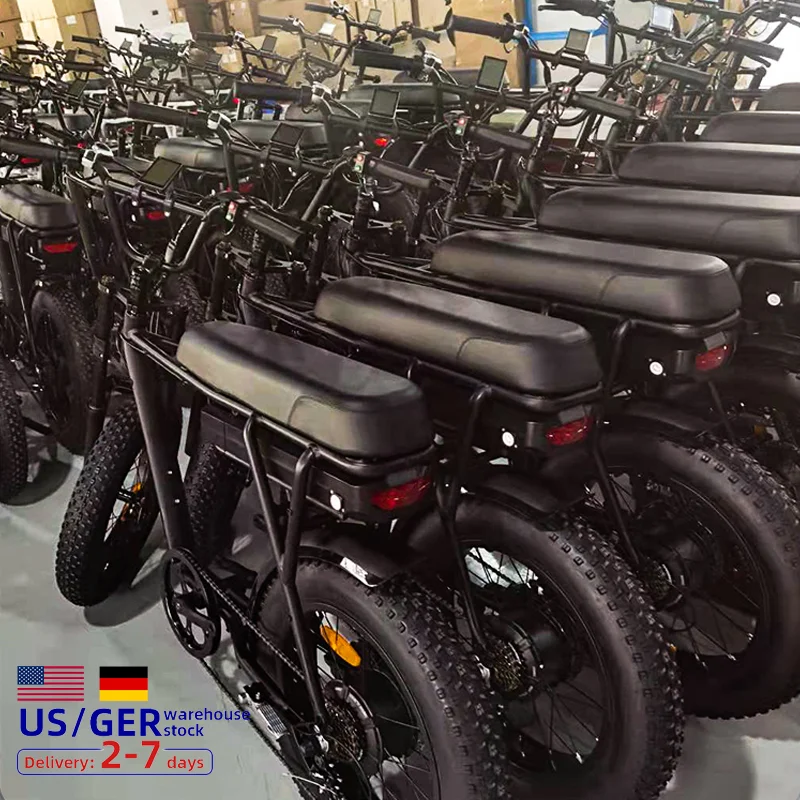 США ЕС склад 48V 500W 750W 1000W дешевые полной подвеской Гибридный для е-байка фара электровелосипеда в грязи горный Жира Шины велосипед