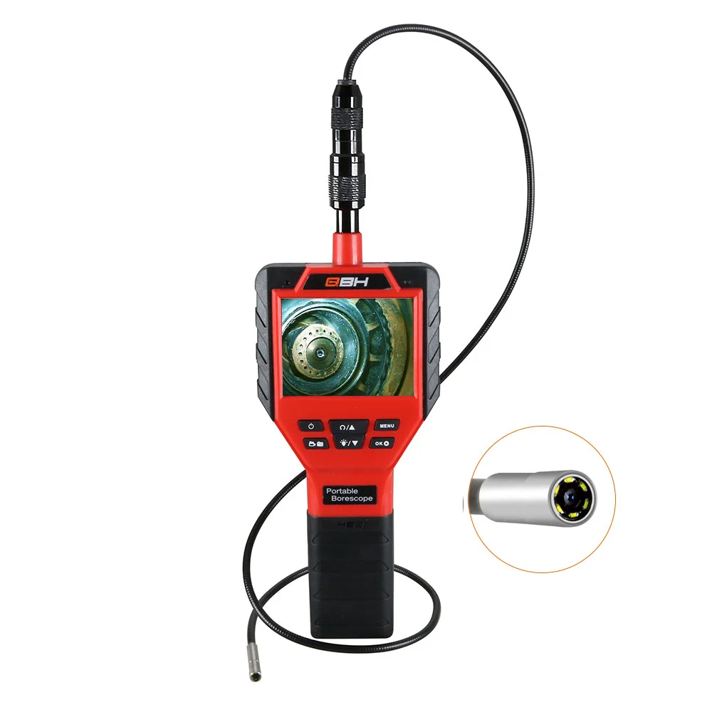 Detachable Snake Scope Cam for Wall Sewer Automotive Engine Inspect