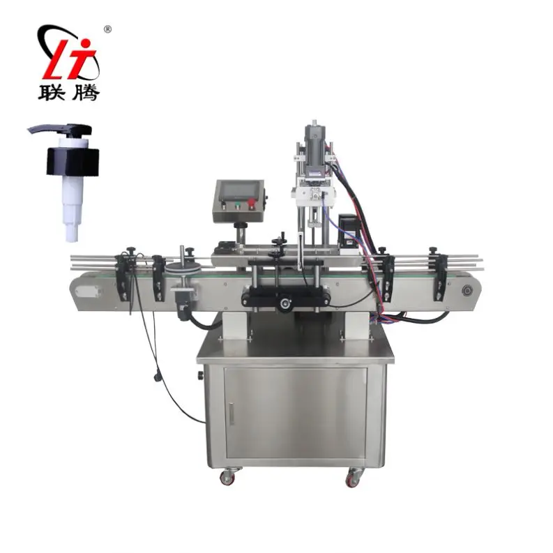 LT PACK Rotary Mascara Filling And Capping Machine Bulb Cap Punching Machine Bottles Capping Machine