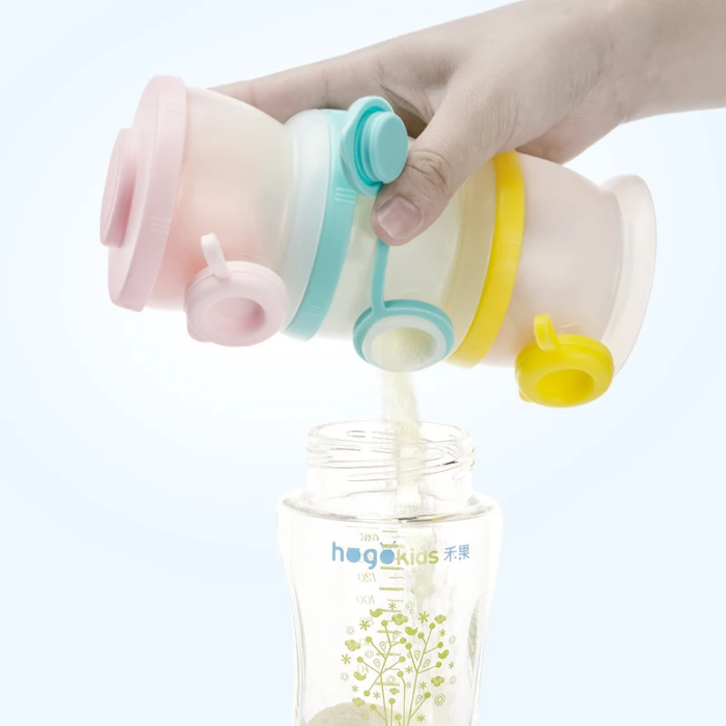 Hogokids 3 Layers Baby Milk Powder Formula Container Dispenser