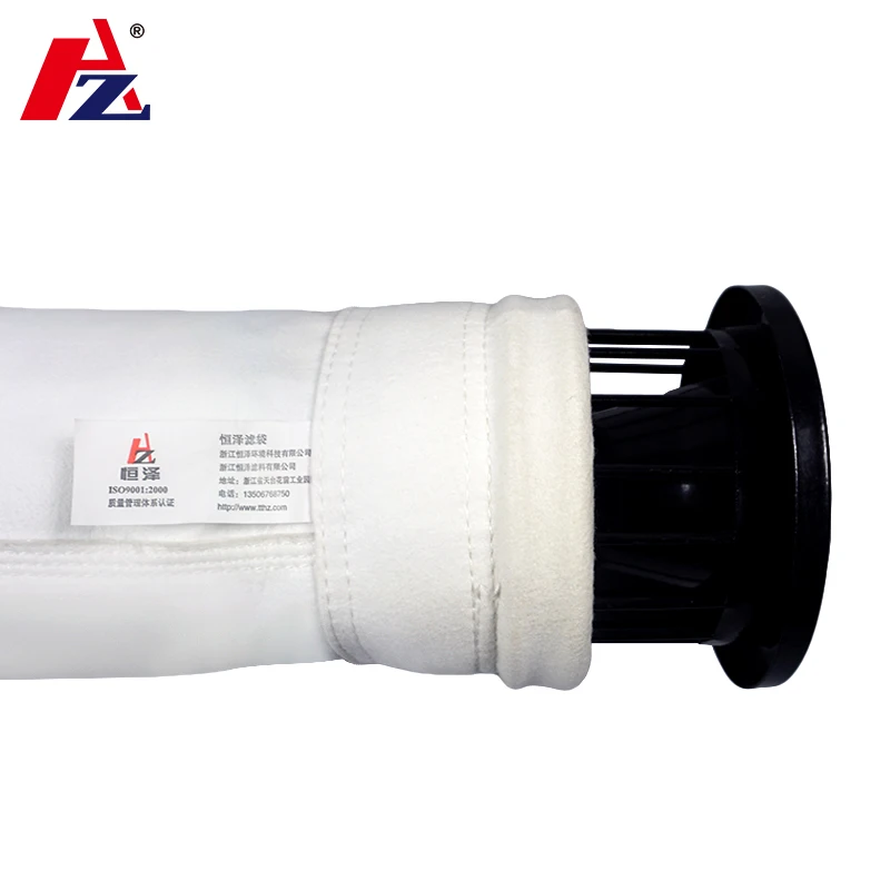 High Temperature Resistance Industrial Cloth Polyester Filter Bag