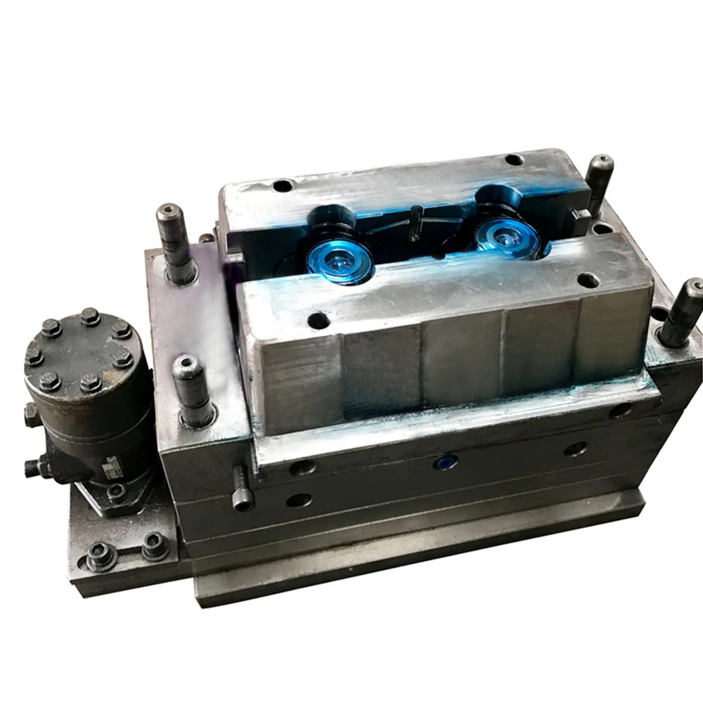 Custom 2 Cavity Steel Toe Plastic Casting Bottle Caps Injection Molds