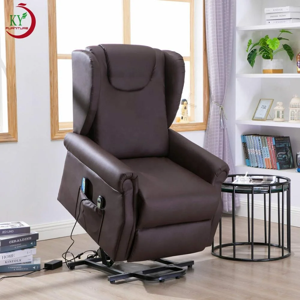 JKY Furniture ZOY  Power Electric Massage Lift Recliner Chair With 8 Vibration Points And Heat Function