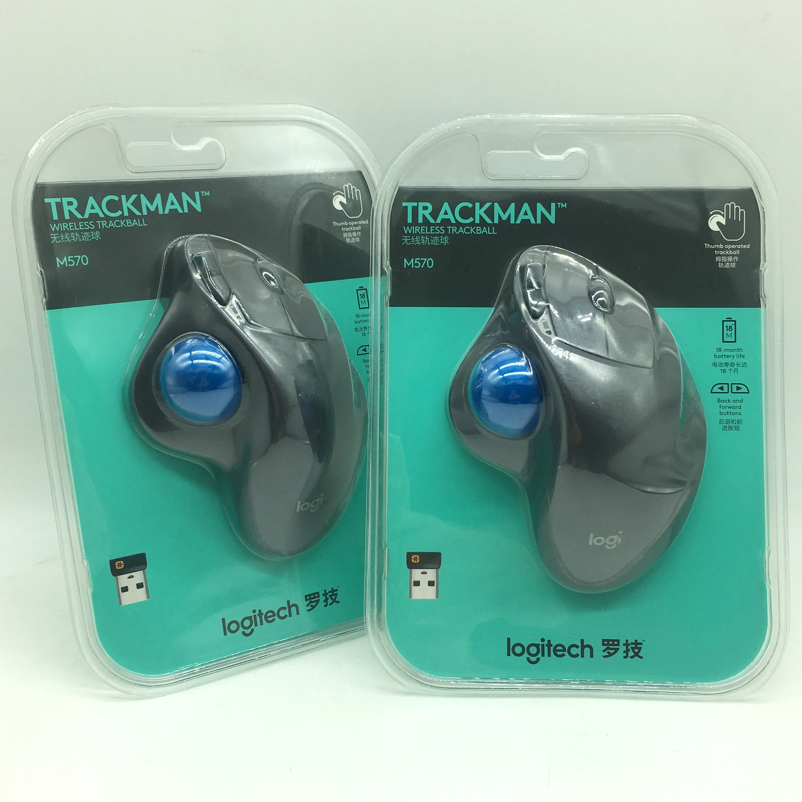 Беспроводной трекбол Logitech M570