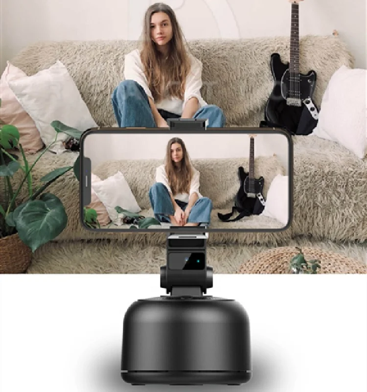 
360 умные видео трансляции монопод для селфи для мобильного телефона стабилизатор 