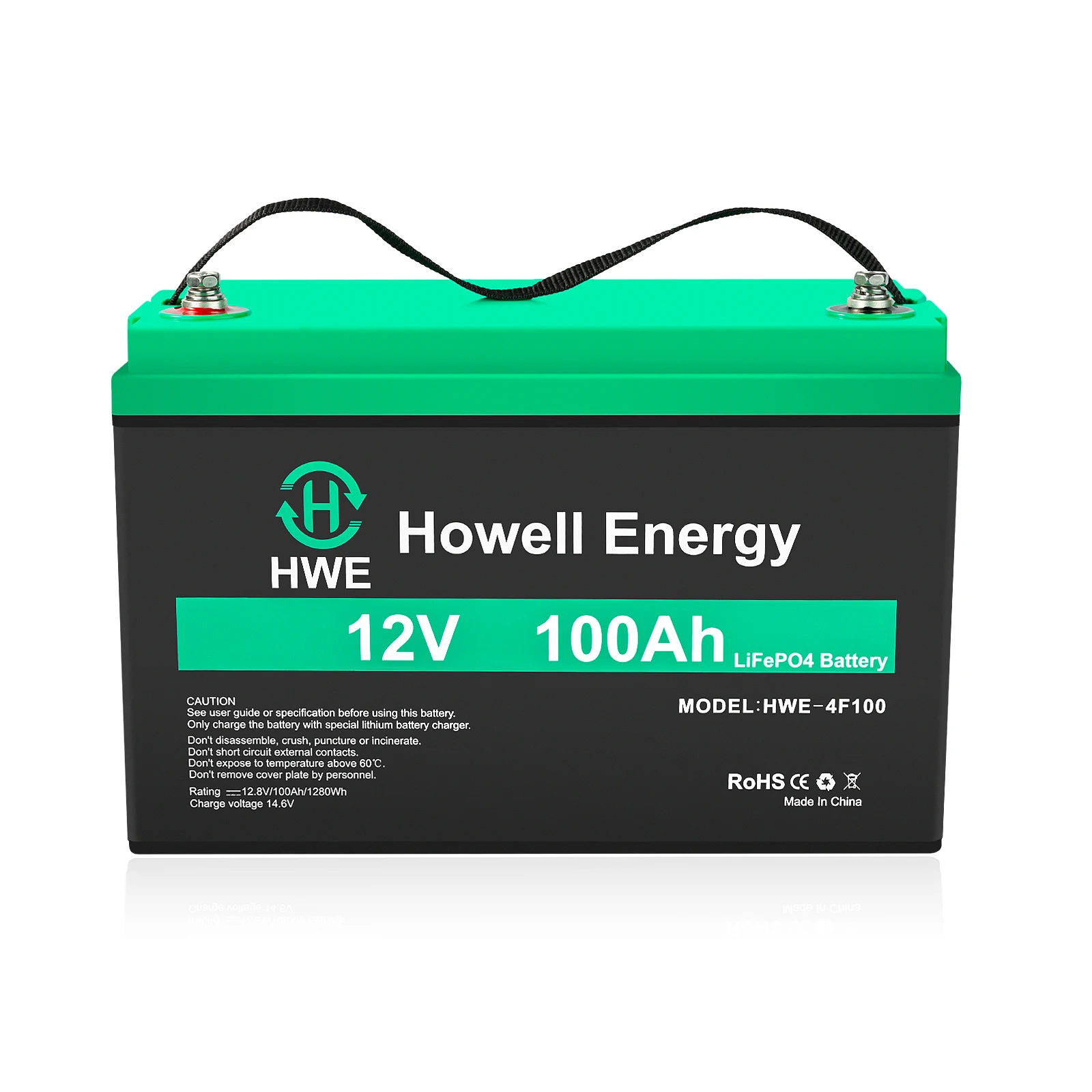12 Volt 100 Ah Battery Lifepo4 12v 100Ah Lithium for Storage