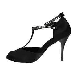 2020  new design Suphini Fashion Women Latin Dance Shoes Satin High Heel Shoes