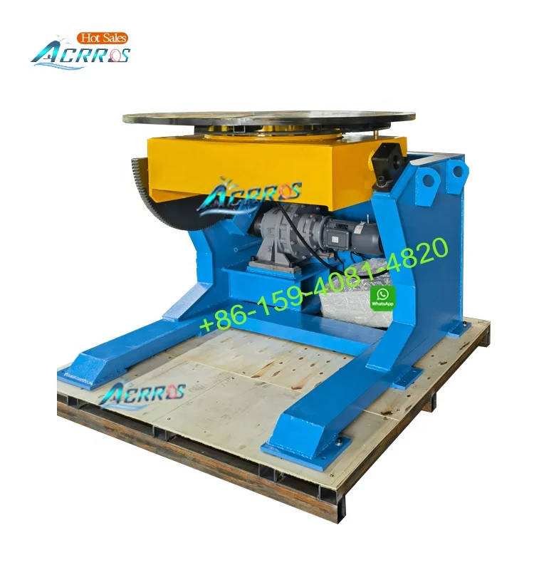 Acrros 3 Ton Essential Turntable & Positioner Manufactured Welding Equipment for Efficient Welding