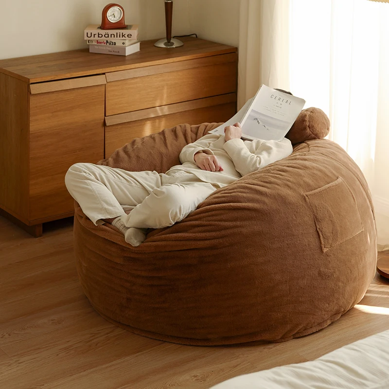 Very soft and warm Sponge Filled Foam Bean Bag Large Lazy Sofa Giant Bean Bag