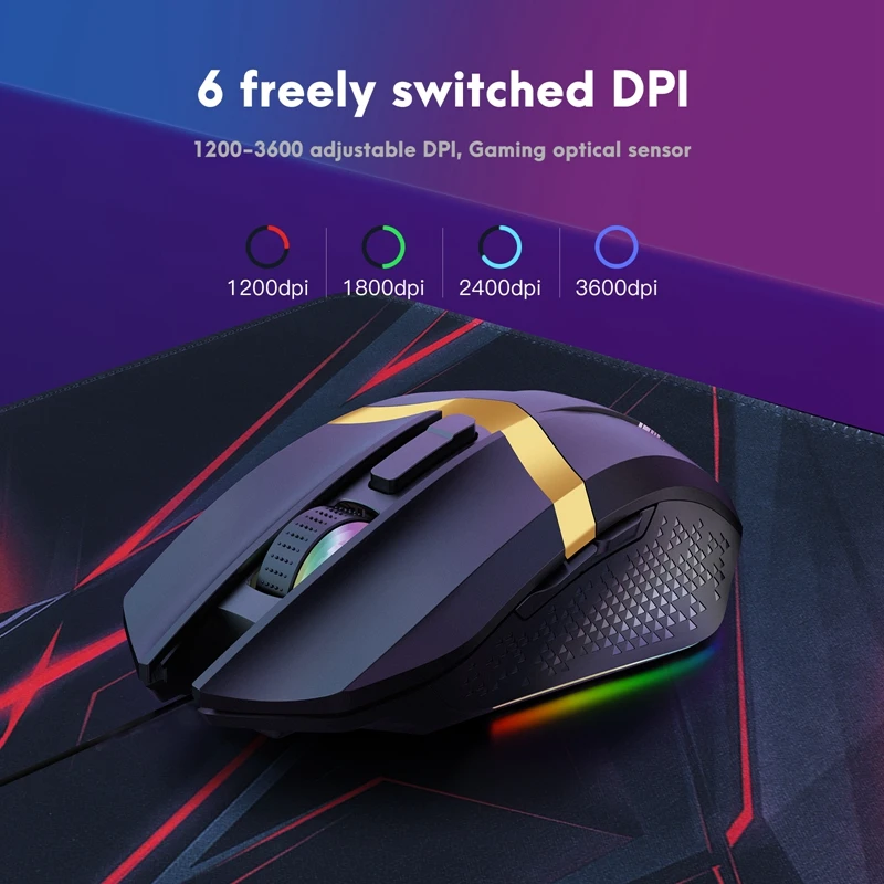 Лидер продаж игровая Проводная клавиатура 5 в 1 с RGB светодиодами гарнитура для мыши динамик коврик игровые комбинации