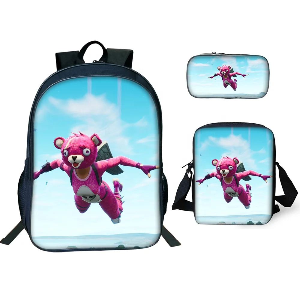 Sublimation Blanks Printing Children Personalized Custom Printed Kids School Backpack Set