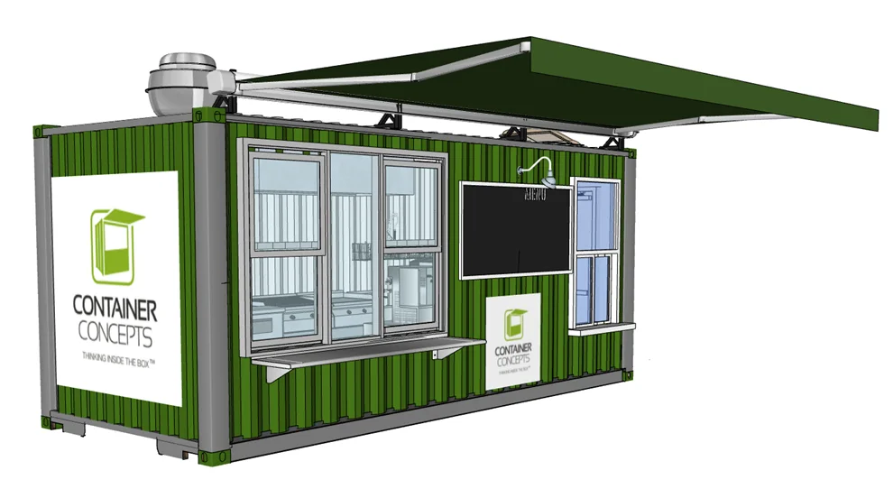 coffee shop design, Mobile 20ft shipping container coffee shop bar for sale