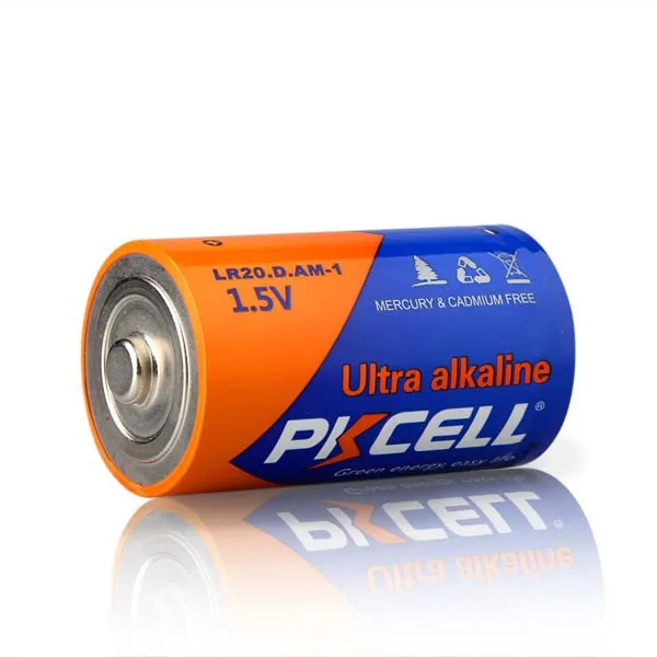 Hot sale ODM OEM CE and Rohs D LR20 am1 1.5v alkaline battery
