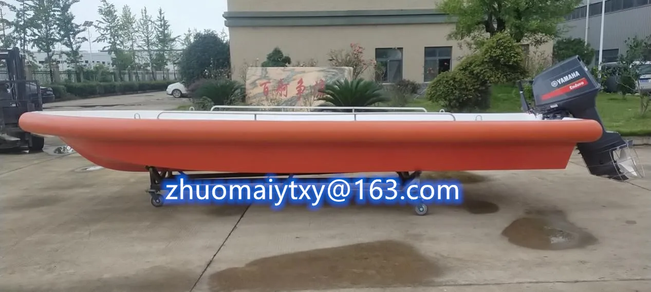 6.1m polyurea charge Boats Dinghy Boats Factory Directly Supply Frp Assault Boat rescue