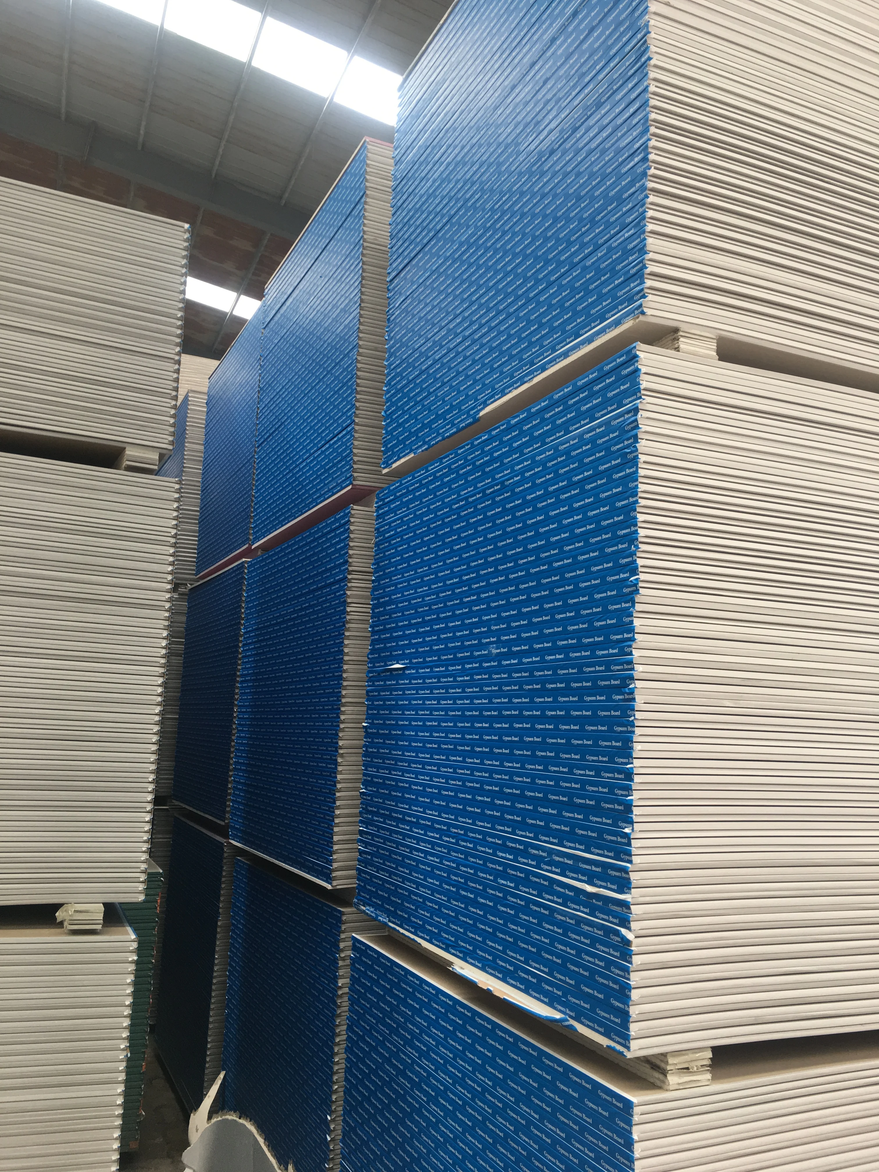 Standard size Gypsum Board moistureproof Gypsum Board PVC gypsum ceiling board