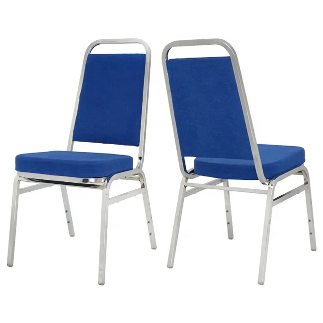 Cheap Party Restaurant Wedding Metal Dining Event Hall Hotel stainless steel Banquet Chairs