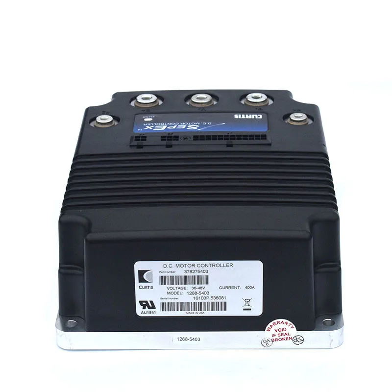 Оригинальный 48v 400A Curtis 1268 5403 гольф тележка мотор контроллер с 24 сердечника разъем