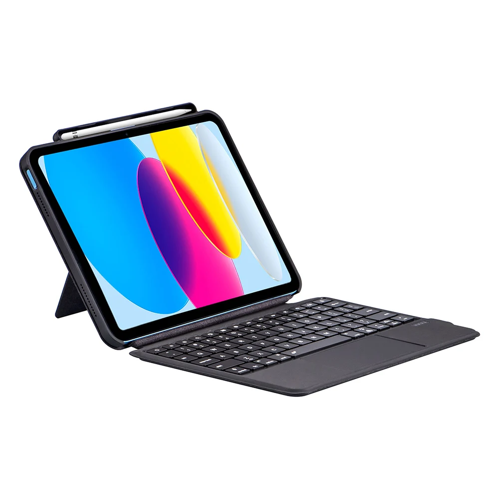 2024 Newest BT Wireless Keyboard Case For iPad10 10.9inch Generation 10.9 inch keyboard Cover Case